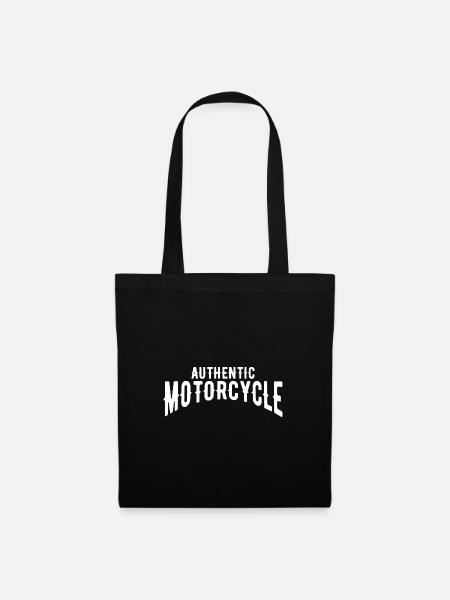 Authentic Motorcycle - Stoffbeutel - Schwarz