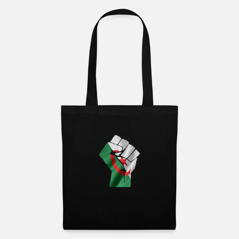 Algerien Revolution - Stoffbeutel - Schwarz