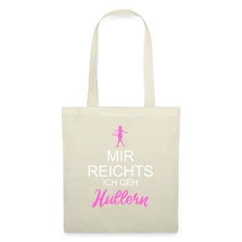Ich Geh Hullern Frauen Hulahoop Geschenk - Stoffbeutel - Natur - Vorne