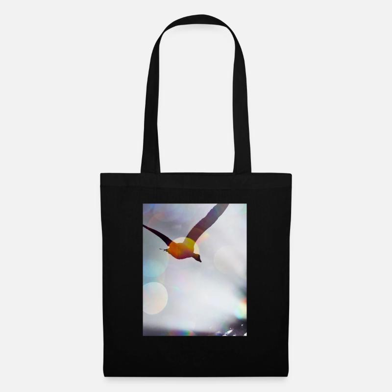 Bird in Flight 2 - Tote Bag - black