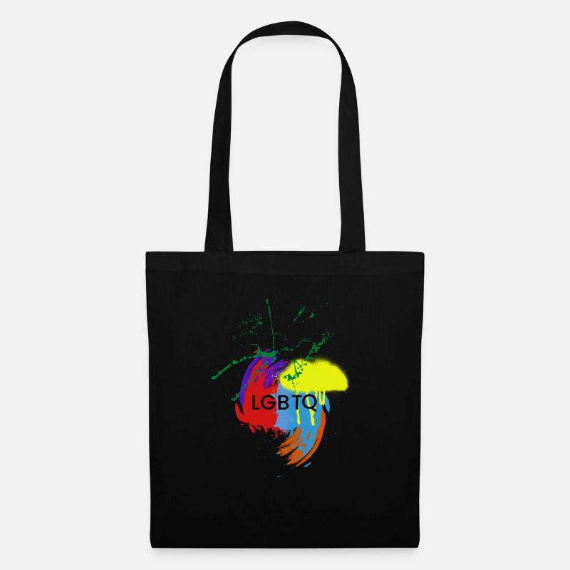 LGBTQ - Stoffbeutel - Schwarz