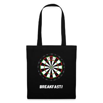 Dart Dartscheibe - Stoffbeutel - Schwarz - Vorne