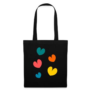 SAINT VALENTINE. bachelorette party. I LOVE YOU. I LOVE YOU. LOVE - Tote Bag - black - Front