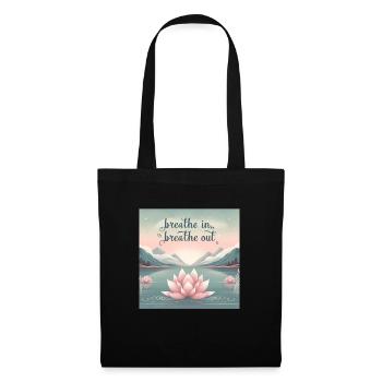 Mindful Lotus - Tote Bag - black - Front