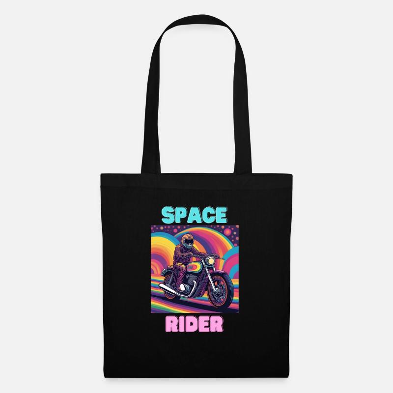 Space Rider - Stoffbeutel - Schwarz