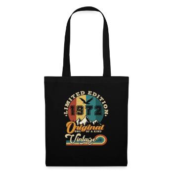 Original 1972 Vintage Limited Edition Gift - Tote Bag - black - Front