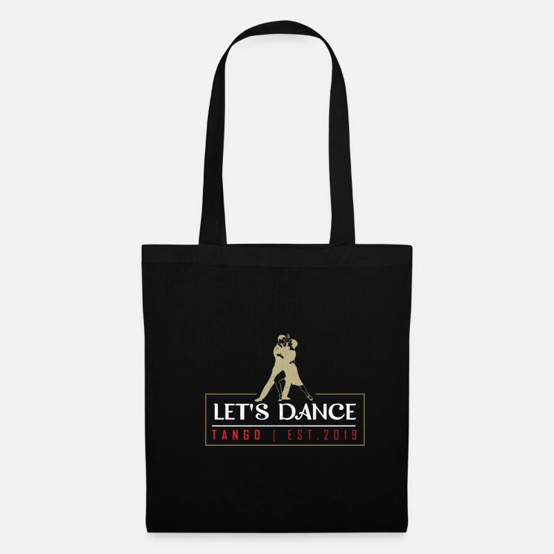 Dansons le tango - Sac en tissu - noir