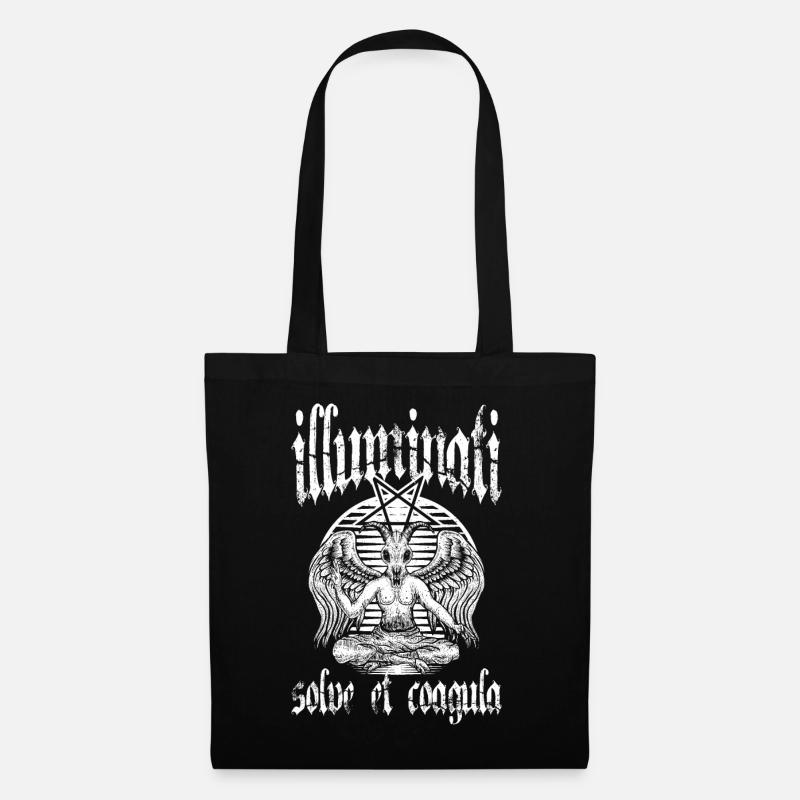 illuminati - Tote Bag - black