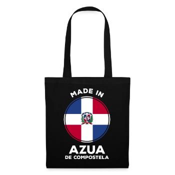 République dominicaine - Sac en tissu - noir - Devant