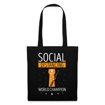 Bassoon Wind Instrument Design for Bassoonist - Tote Bag - black - Front