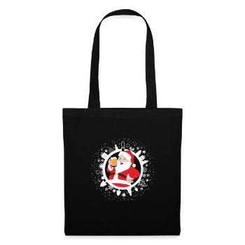 Santa Claus Christmas - Tote Bag - black - Front