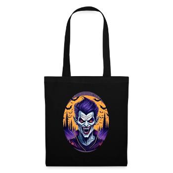 Gruseliges Fête d’Halloween Kostüm Vampir - Sac en tissu - noir - Devant