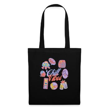 Chill - Sac en tissu - noir - Devant