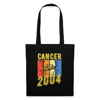 Cancer 2004 Zodiac Birthday - Tote Bag - black - Front