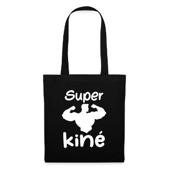 Super kiné - Sac en tissu - noir - Devant