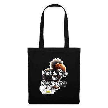 Verrückter DoDo - Stoffbeutel - Schwarz - Vorne