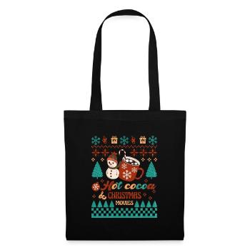 Weihnachten Santa Claus Merry Christmas - Tote Bag - black - Front