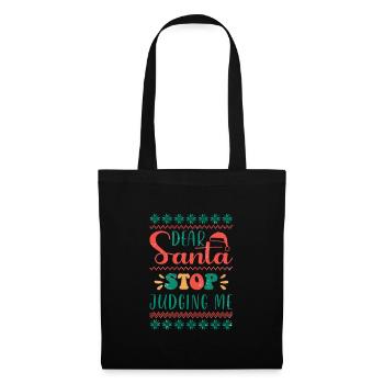 Weihnachten Santa Claus Merry Christmas - Tote Bag - black - Front