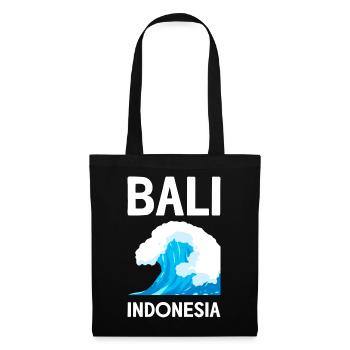 Bali - Sac en tissu - noir - Devant