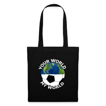 football - Sac en tissu - noir - Devant