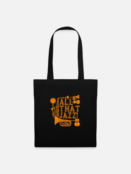 Alle Jazz - Stoffbeutel - Schwarz