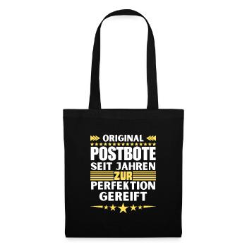Le facteur a mûri à la perfection - Sac en tissu - noir - Devant