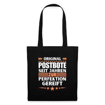 Postman matured to perfection - Tote Bag - black - Front