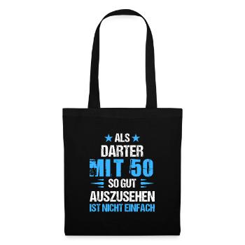 With 50 good-looking darter - Tote Bag - black - Front