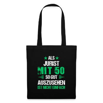 At 50 handsome lawyer - Tote Bag - black - Front