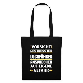 Don't talk to stressed decoy leaders! - Tote Bag - black - Front