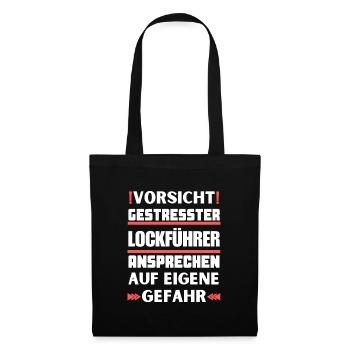 Don't talk to stressed decoy leaders! - Tote Bag - black - Front