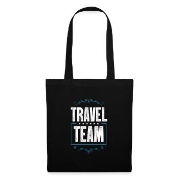 Travel Team - Stoffbeutel - Schwarz - Vorne