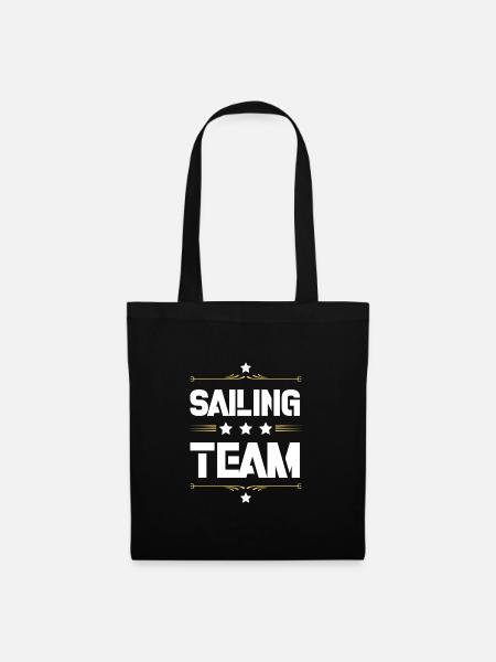 Sailing Team - Stoffbeutel - Schwarz