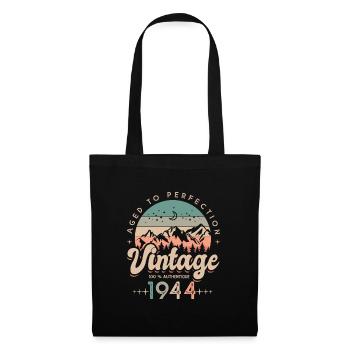 1944 Vintage Birthday Born in 1944 - Tote Bag - black - Front
