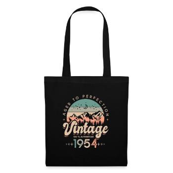 1954 Vintage Birthday Born in 1954 - Tote Bag - black - Front