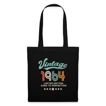 Born in 1964 Birthday 1964 60 years old - Tote Bag - black - Front