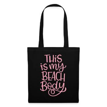 This Is My Beach Body - Tote Bag - black - Front