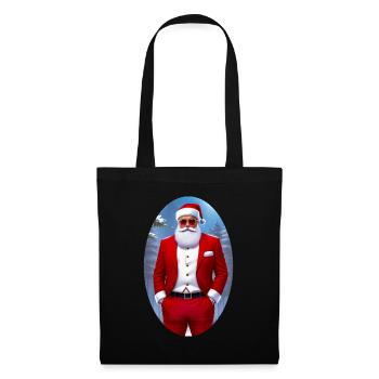 Gentleman Santa - Tote Bag - black - Front