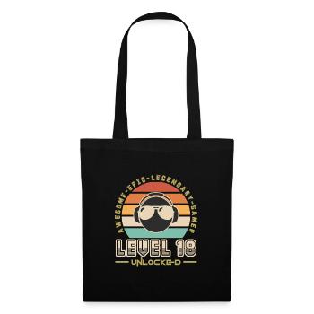 Level 18 - Tote Bag - black - Front