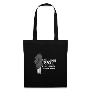 ROLL COAL TRUCK / DIESEL TRUCK make america - Tote Bag - black - Front