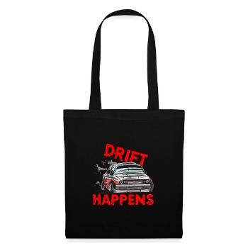 Car Drifting Racing Racecar Motorsport Mechanic - Stoffbeutel - Schwarz - Vorne