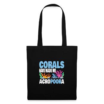 Aquarium Keeper Marine Life Saltwater Reef - Tote Bag - black - Front
