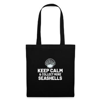 Shell Collecting Shell Collector Gift Idea - Tote Bag - black - Front