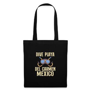 SCUBA DIVING / PLAYA DEL CARMEN GIFT IDEA - Tote Bag - black - Front