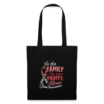 Stroke Survivor Stroke Awareness Rehab Gift Idea - Tote Bag - black - Front