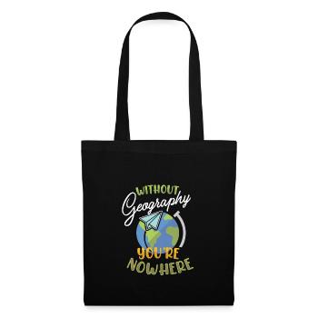 Geography Earth Science Geography Teacher Ecology - Tote Bag - black - Front