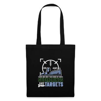 Submarine Submarines Veteran Military Navy Gift - Tote Bag - black - Front