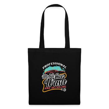 Mobile Car Detailing Auto Detailing Car Detailer - Tote Bag - black - Front
