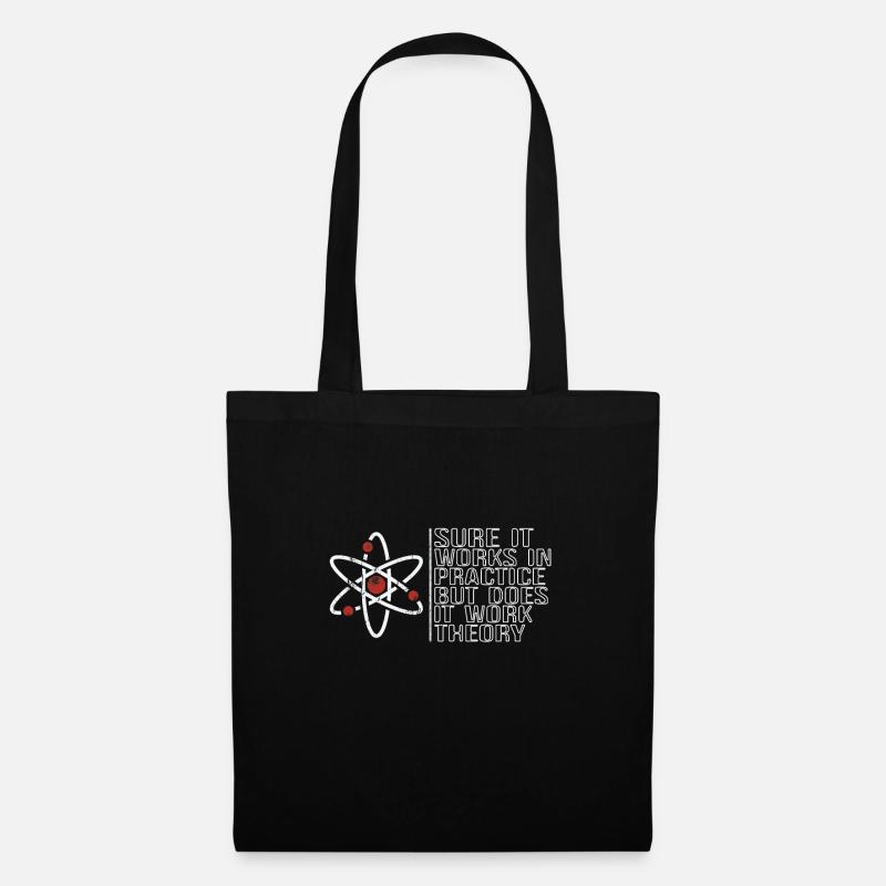 Physics Science Physicist Physics Teacher Gift - Stoffbeutel - Schwarz