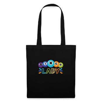 Bingo Card Game Grandma Bingo Player Bingo Cards - Tote Bag - black - Front